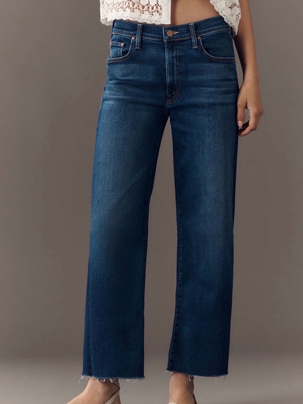 Mother Rambler Zip Jean